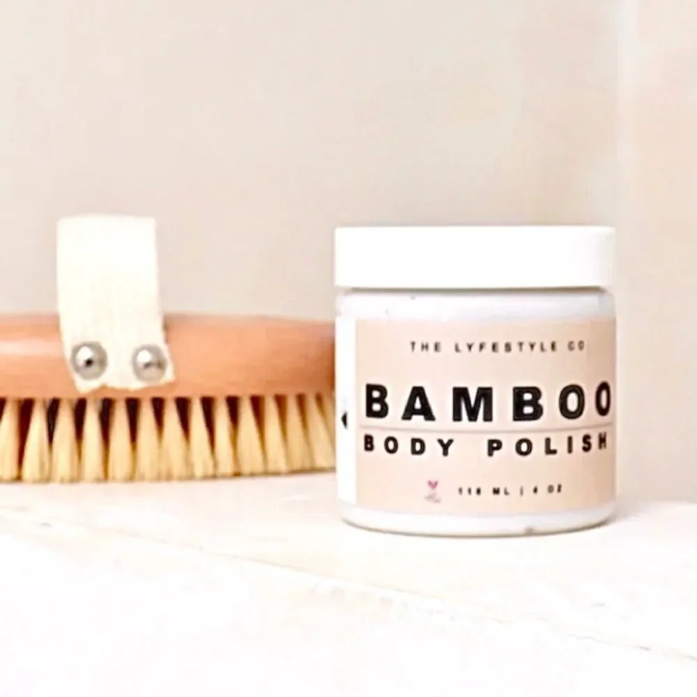 The Lyfestyle Co Bamboo Body Polish
